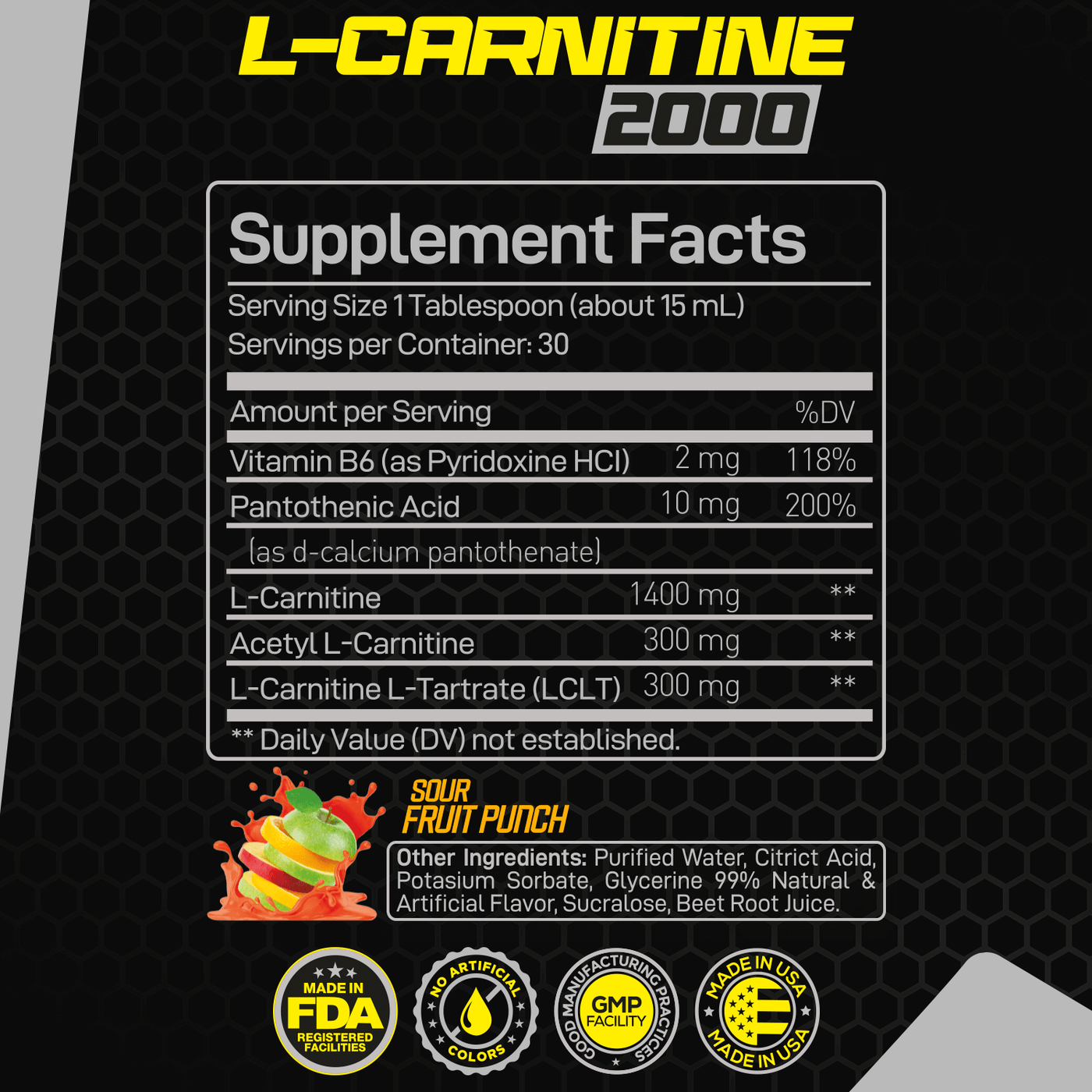 Forzagen L - Carnitine 2000 - Liquid L Carnitine - Bodybuilding.com