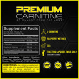 Forzagen Premium L Carnitine + CLA + Raspberry Ketones Stim - Free - Bodybuilding.com