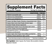 Project#1 Nutrition Life With Irish Sea Moss & Vitamins K2+D3