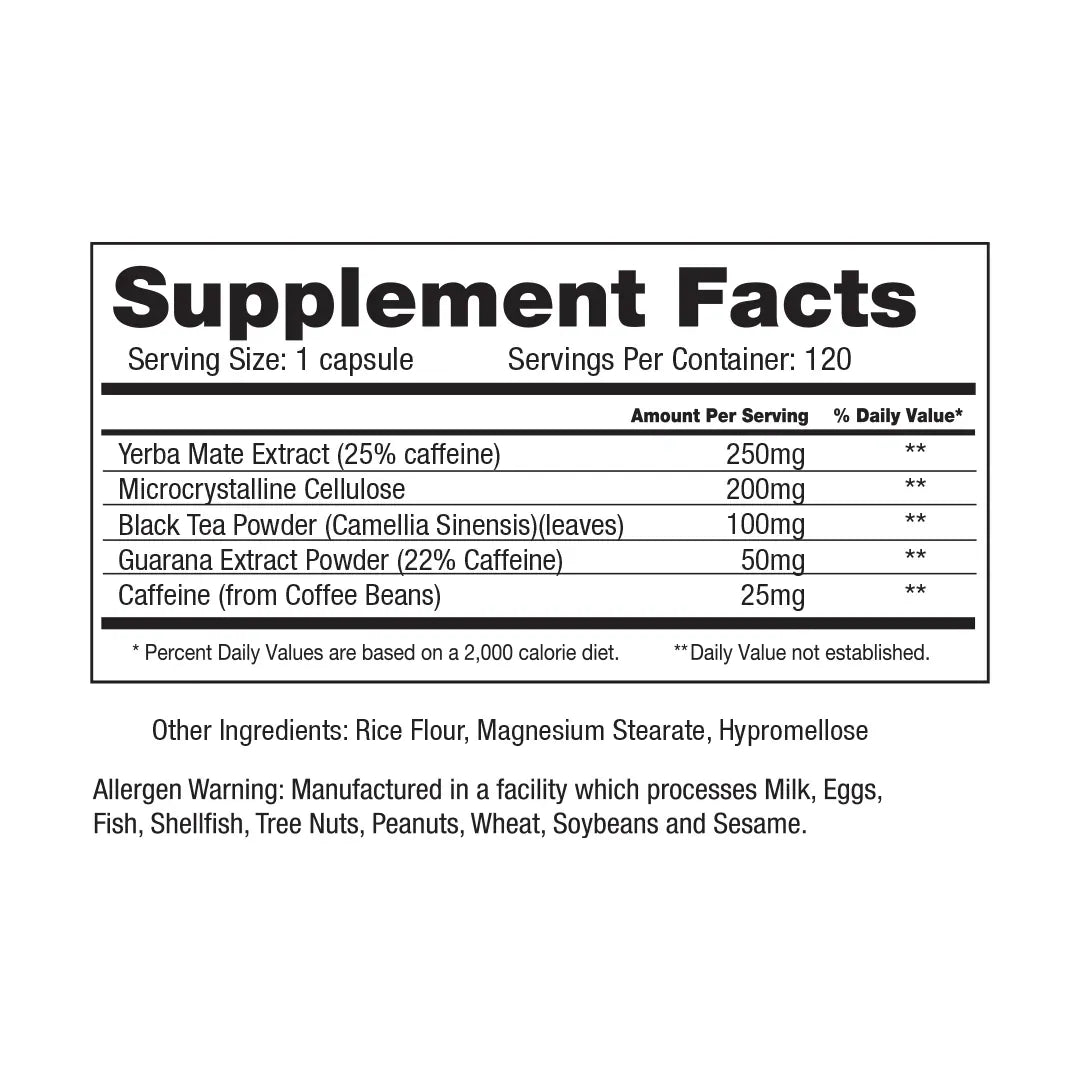 Project#1 Nutrition Caffeine