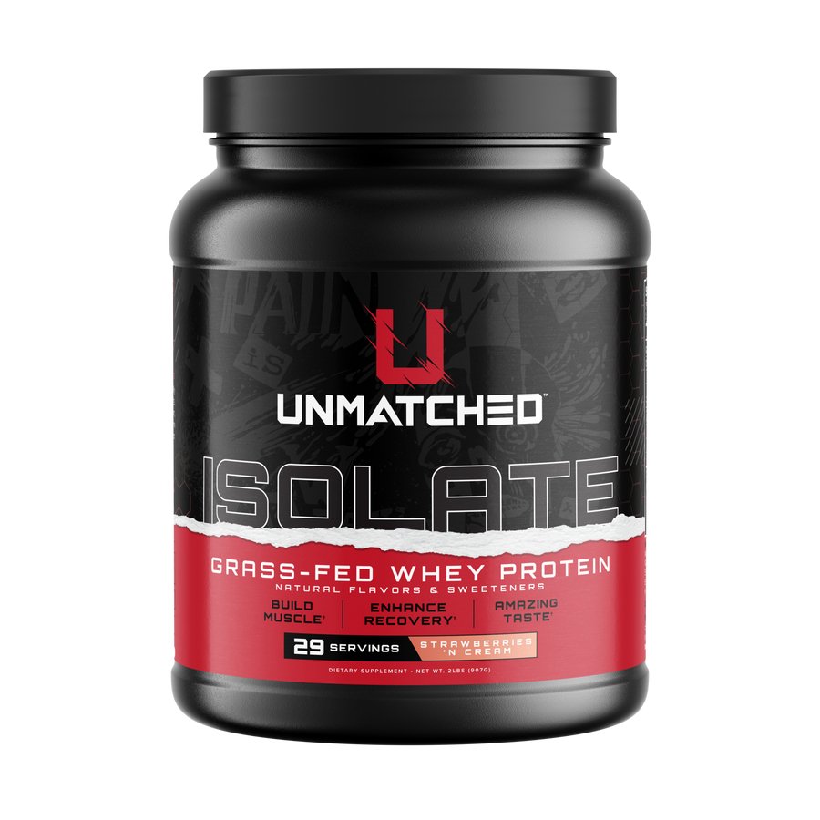 Grass - Fed Whey Isolate Strawberries 'N Cream - Bodybuilding.com