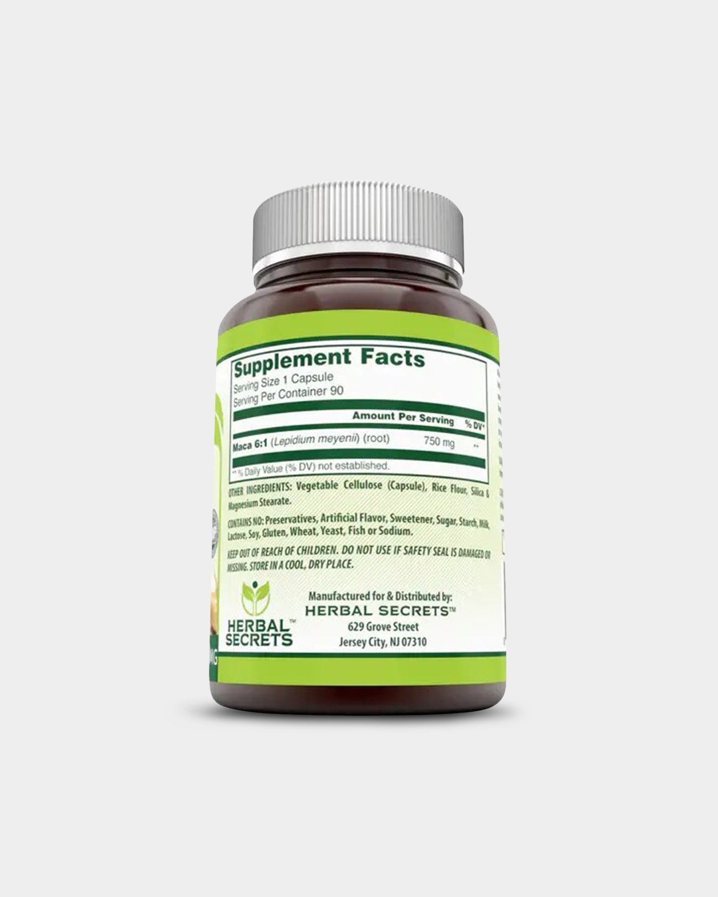 Herbal Secrets Maca 750mg - Bodybuilding.com