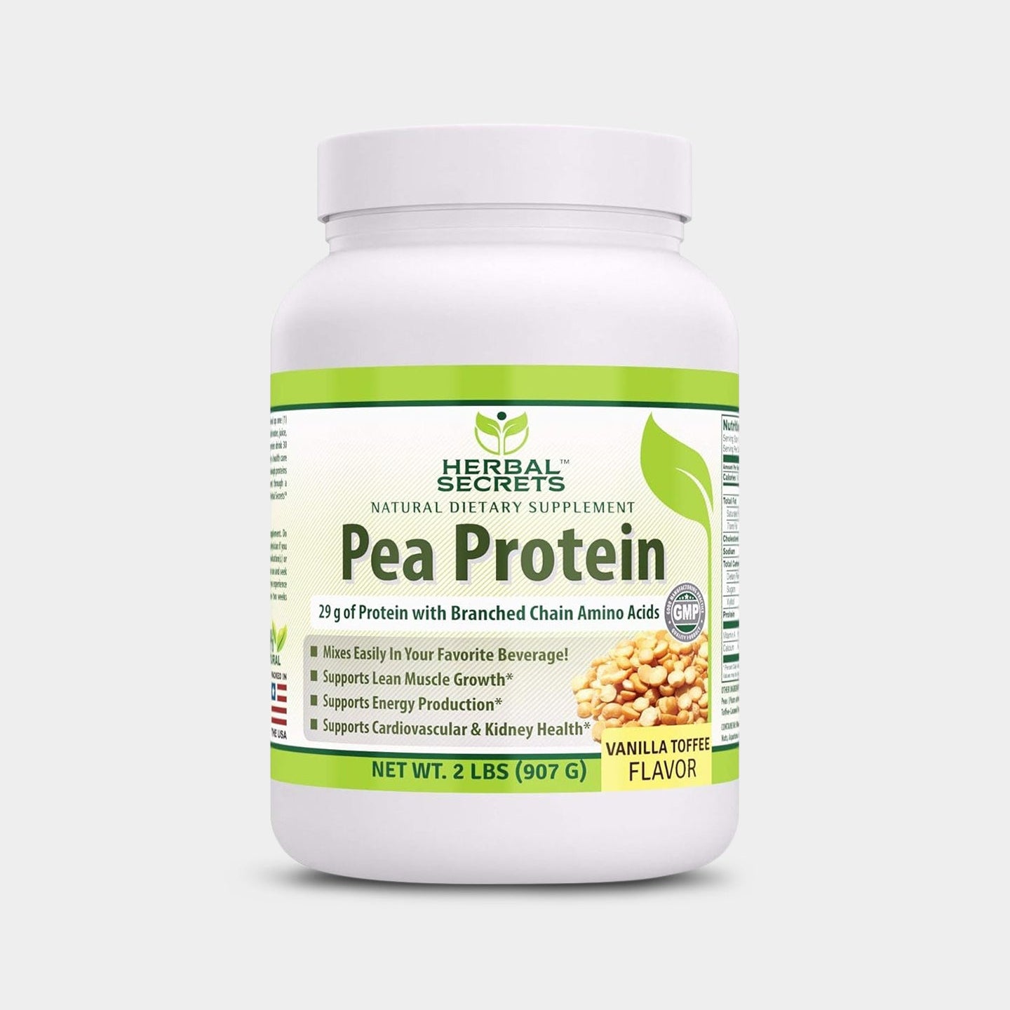 Herbal Secrets Pea Protein - Bodybuilding.com