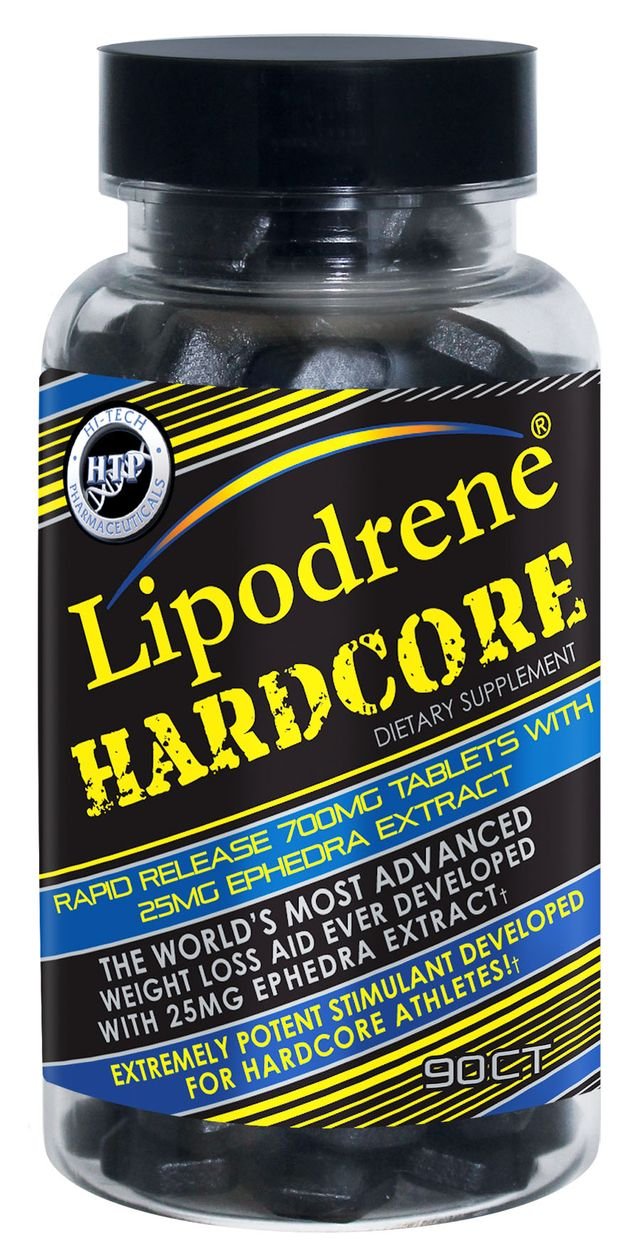 Hi - Tech Pharma Lipodrene Hardcore (Black) - Bodybuilding.com