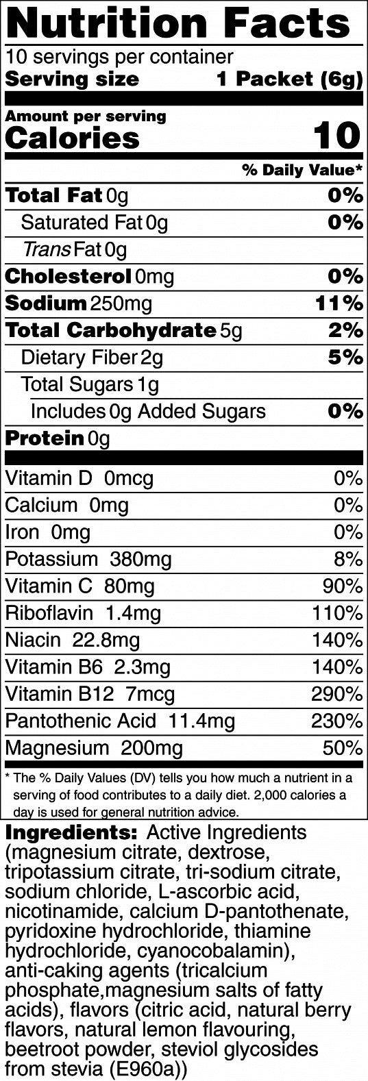 Hydration Xpress Electrolytes + 9 Vitamins Boost (30 Sticks) - Bodybuilding.com