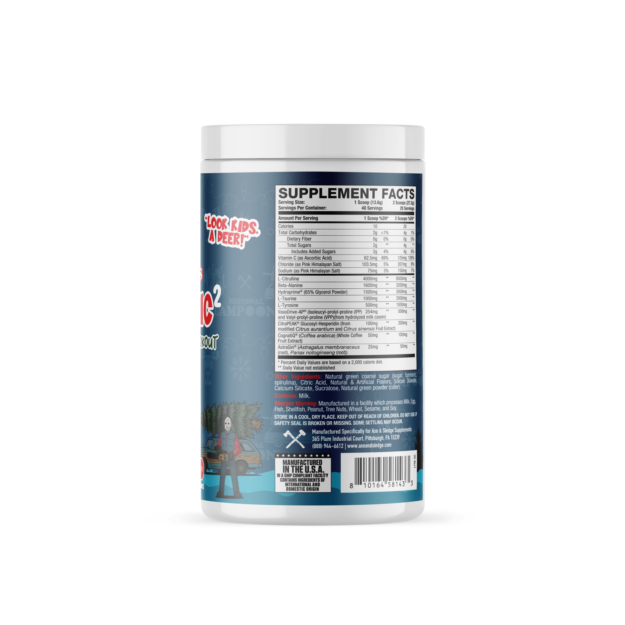 Hydraulic Non - Stim Pre - Workout - National Lampoons - Bodybuilding.com