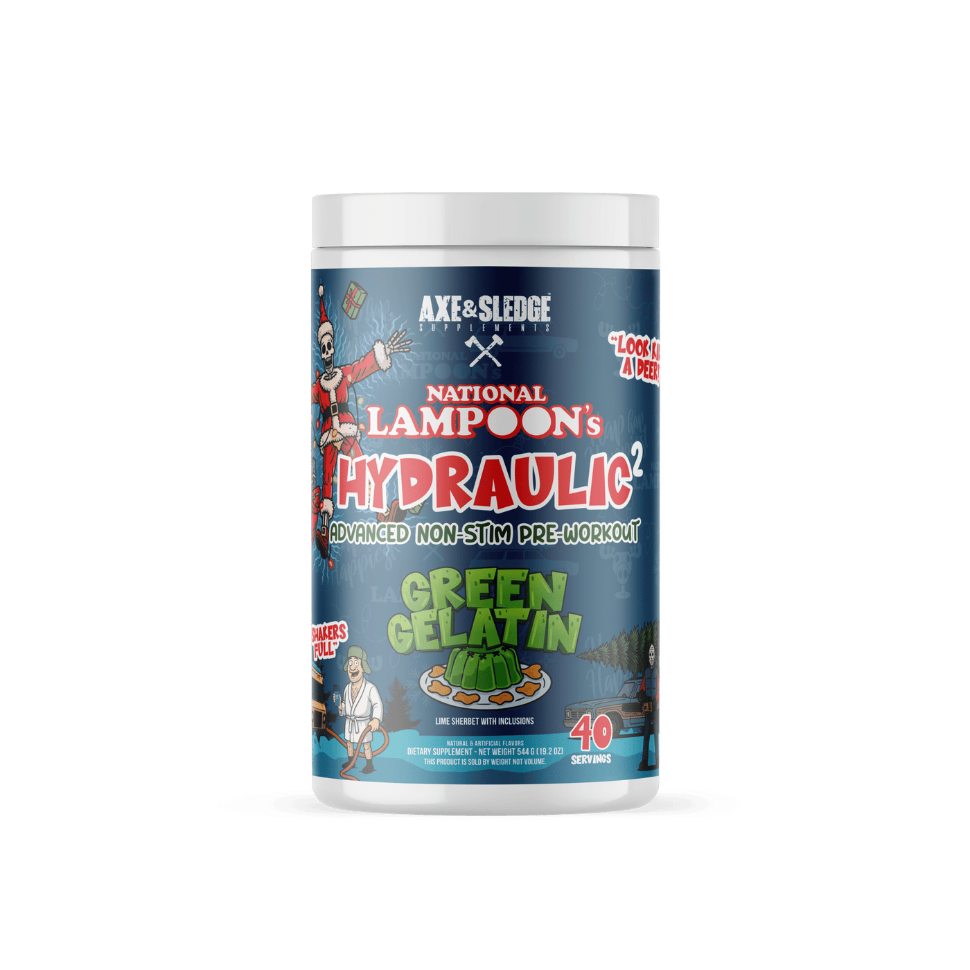 Hydraulic Non - Stim Pre - Workout - National Lampoons - Bodybuilding.com