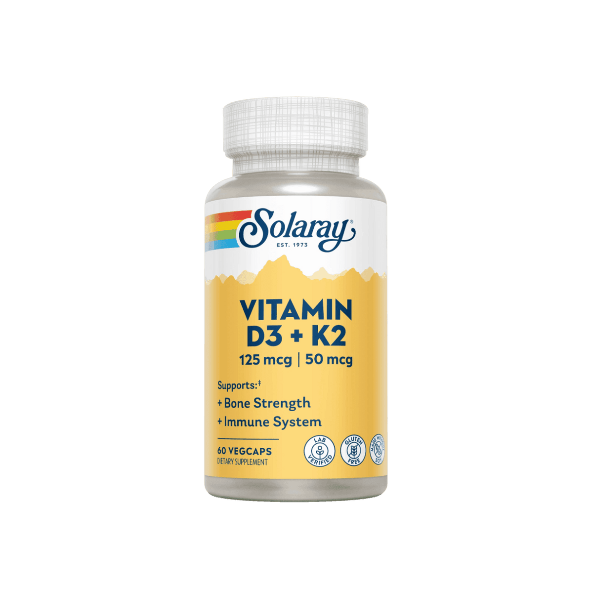 Solaray Vit D3 + K2