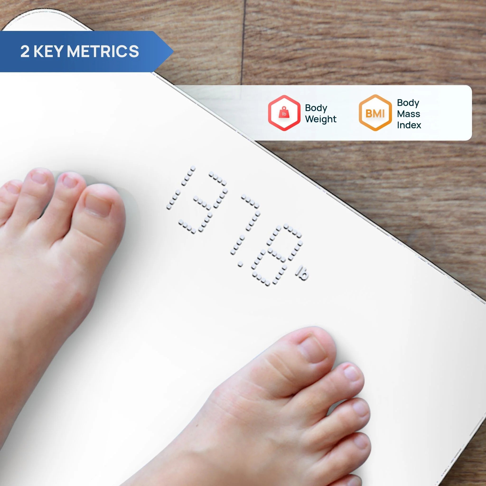 INEVIFIT Bluetooth Digital Smart Bathroom Body Weight Scale - Bodybuilding.com