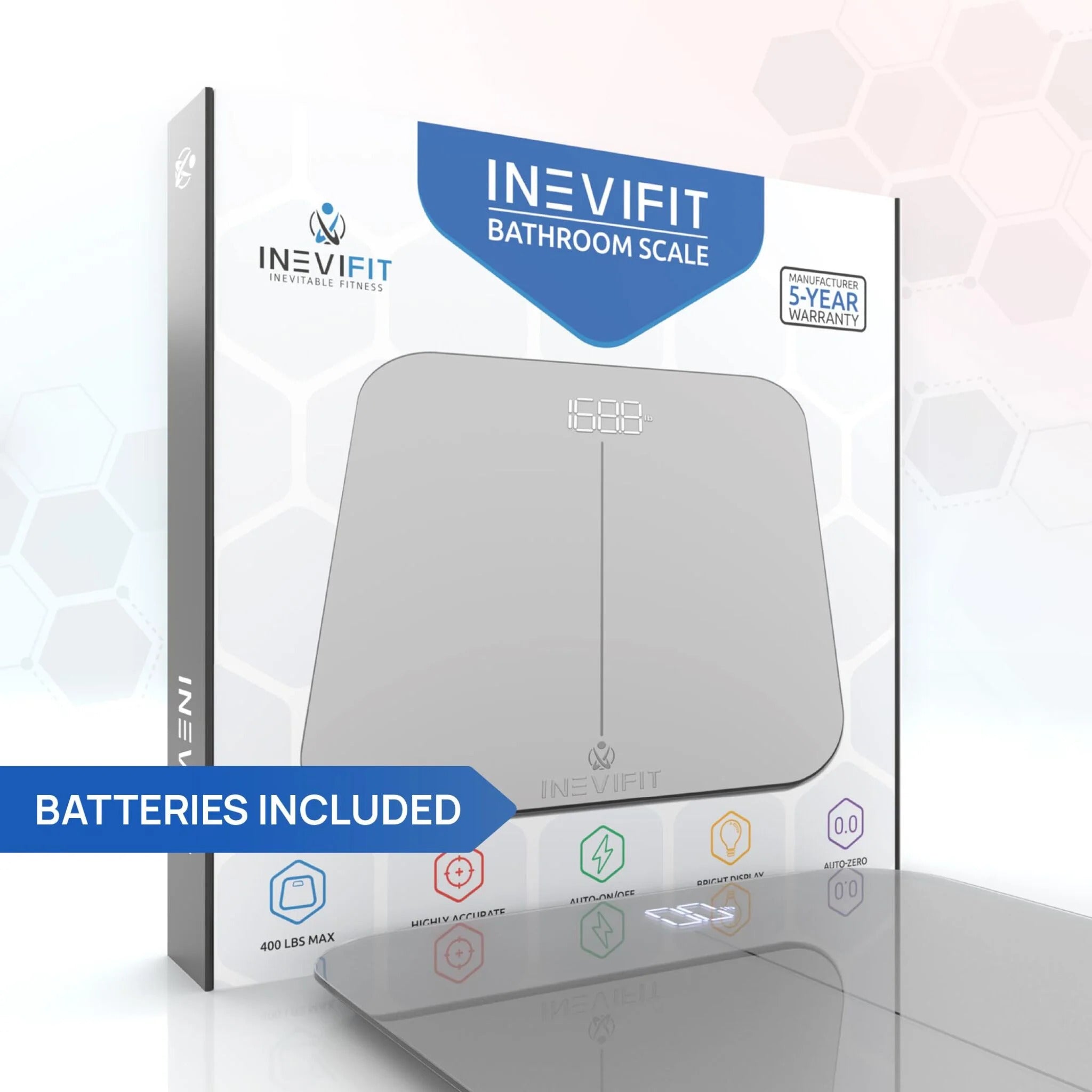 INEVIFIT Digital Bathroom Scale I - BS005 - Bodybuilding.com