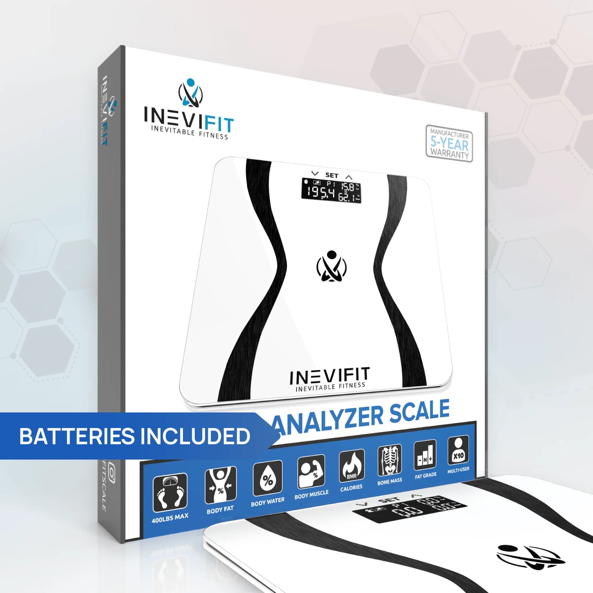 INEVIFIT Digital Body Analyzer Scale - Bodybuilding.com