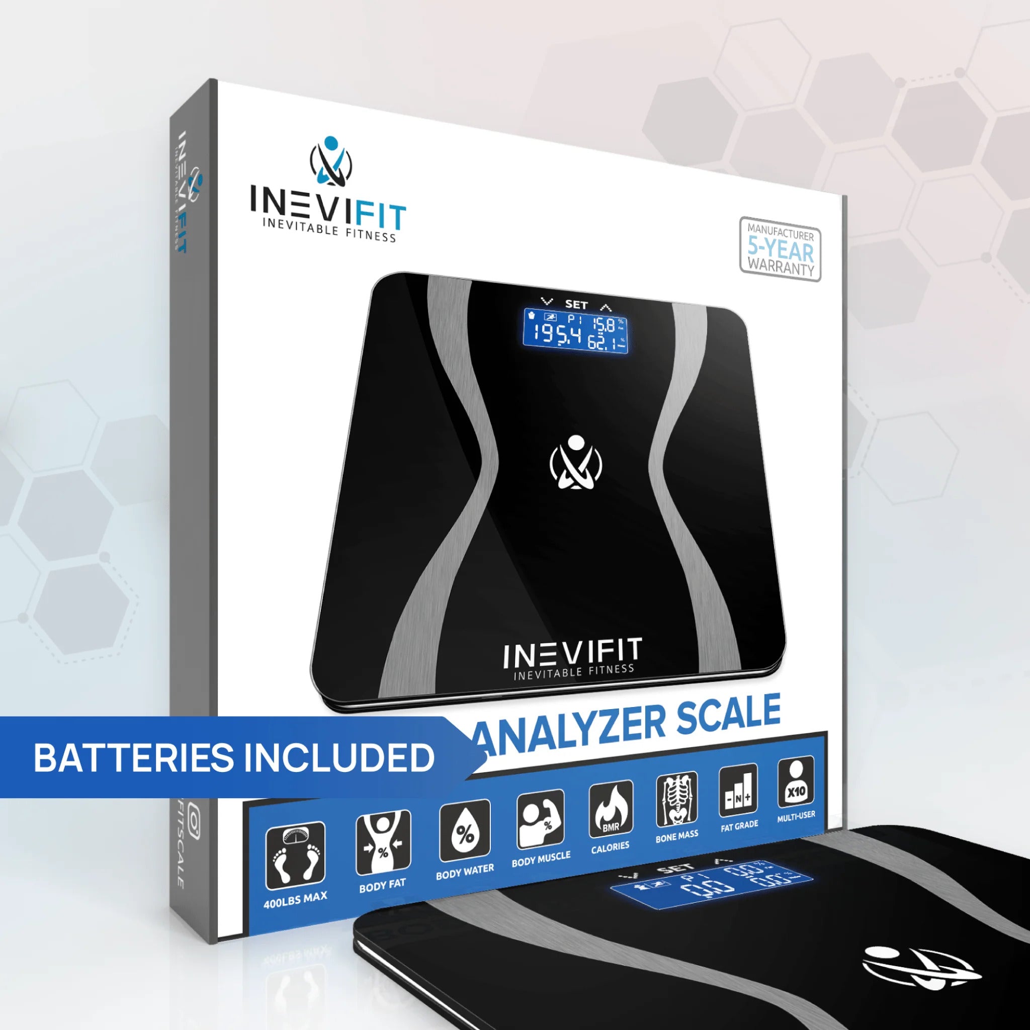 INEVIFIT Digital Body Analyzer Scale - Bodybuilding.com