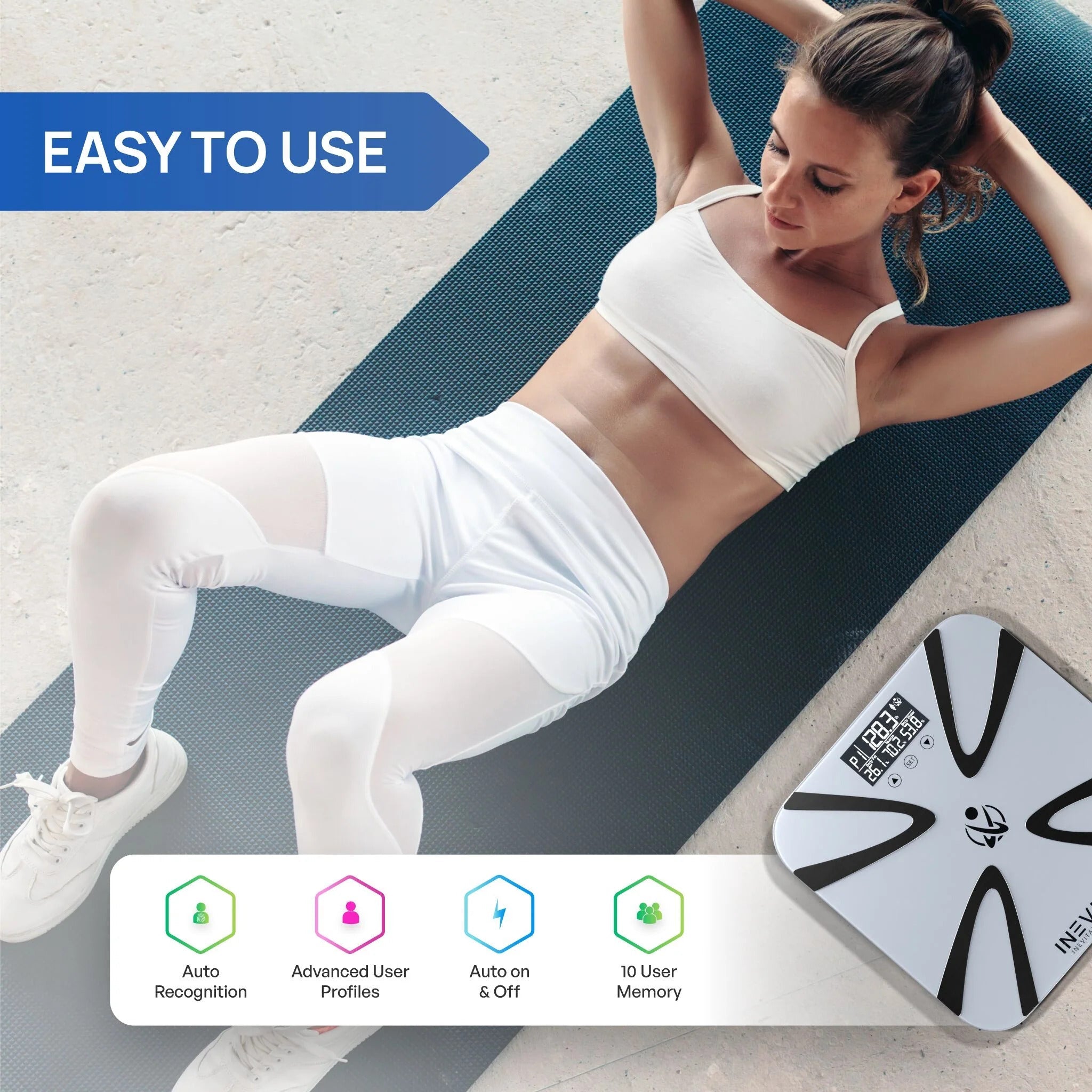 INEVIFIT Digital Body Fat Composition Scale - Bodybuilding.com