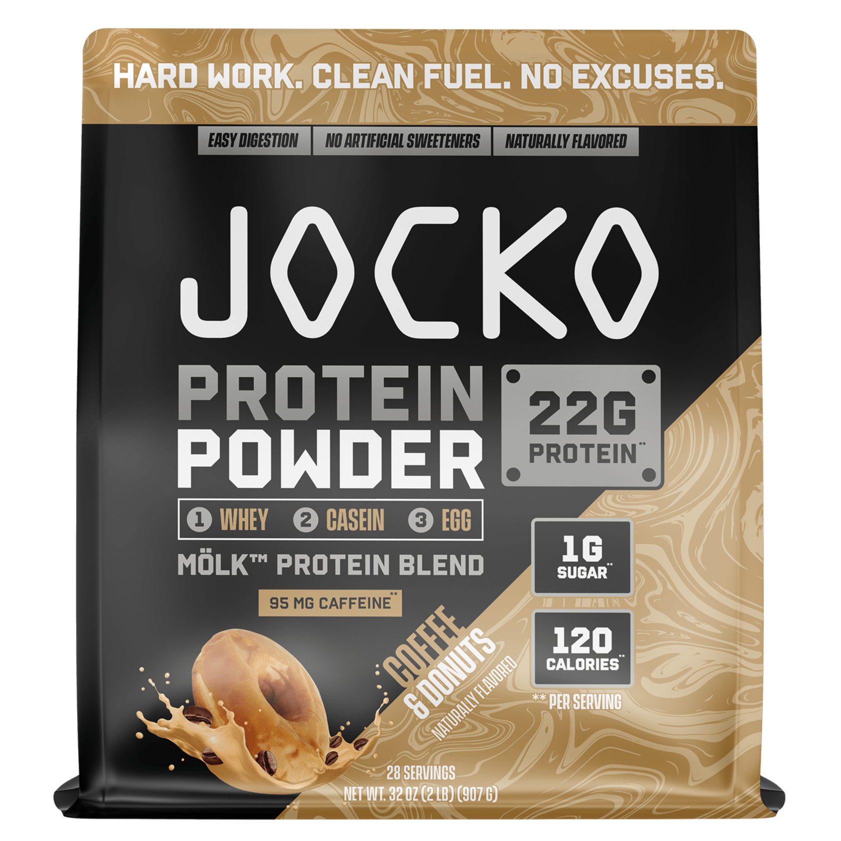 JOCKO Mölk Protein Powder, 28 Servings - Bodybuilding.com