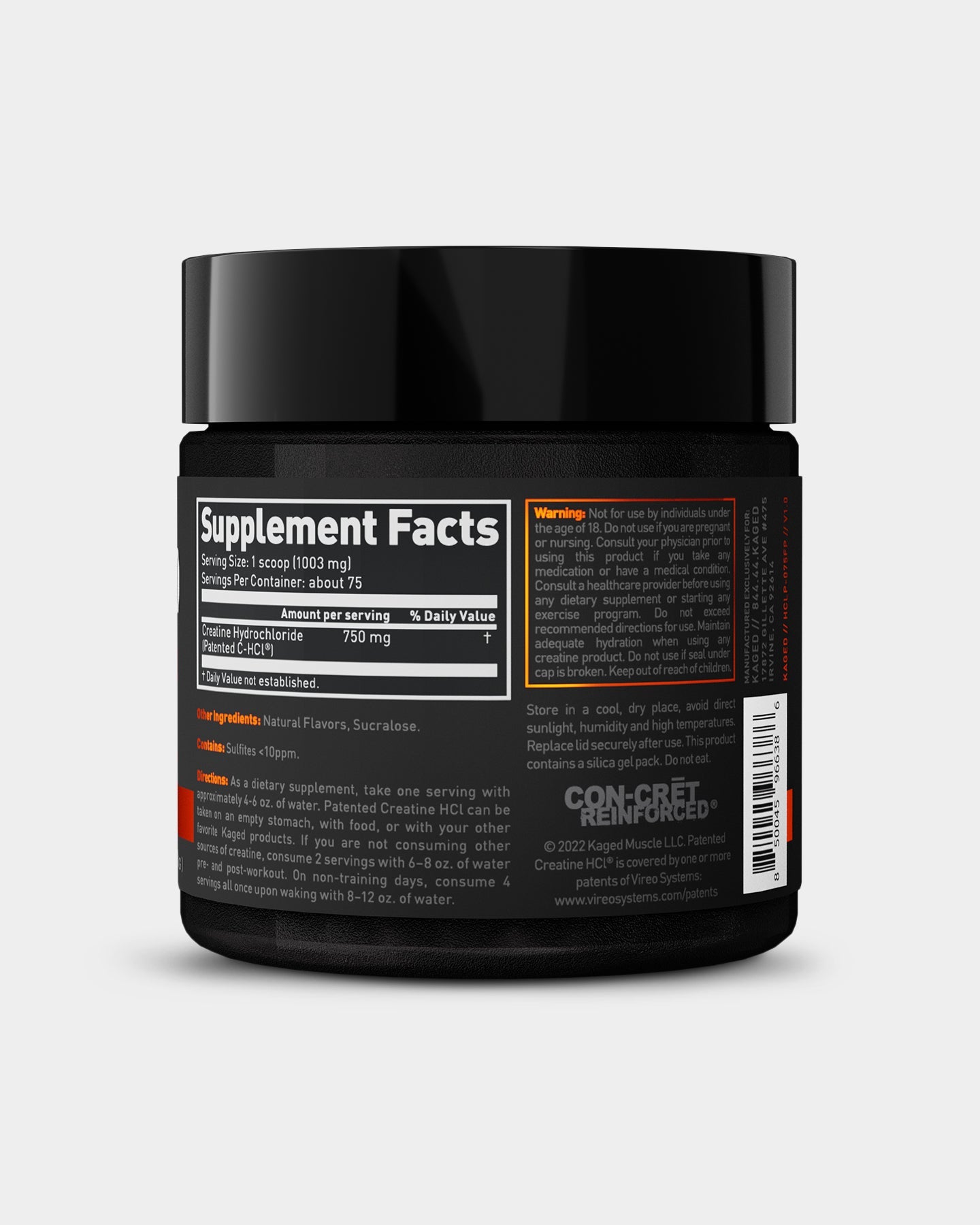 Kaged C - HCl CREATINE - Bodybuilding.com