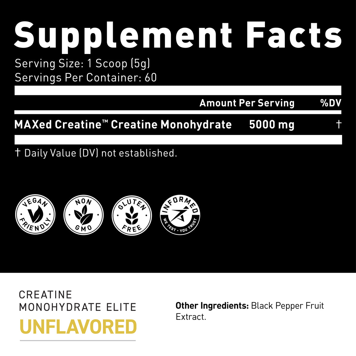 KAGED Elite Creatine Powder - Bodybuilding.com