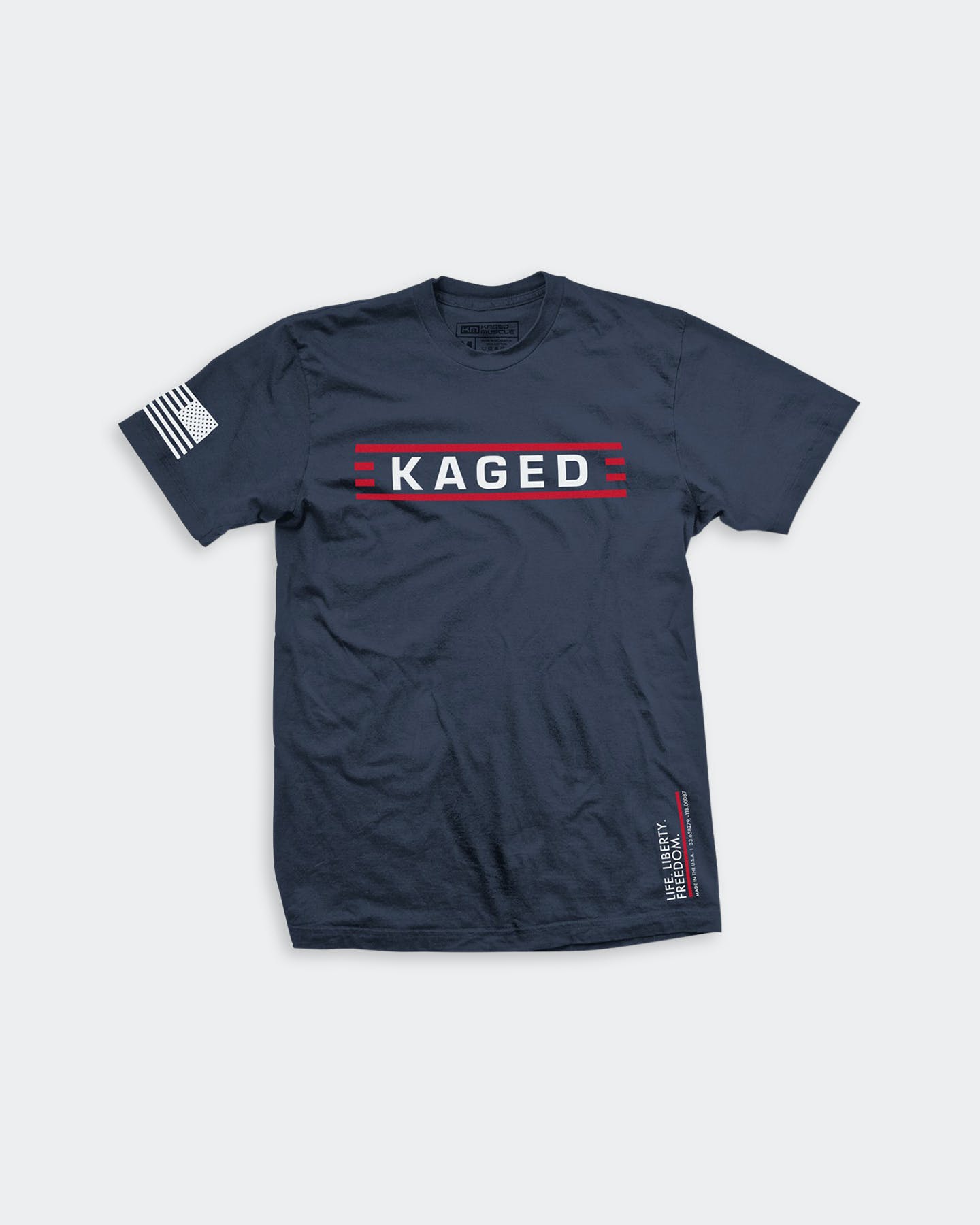 Kaged Kaged Patriot Tee - Bodybuilding.com