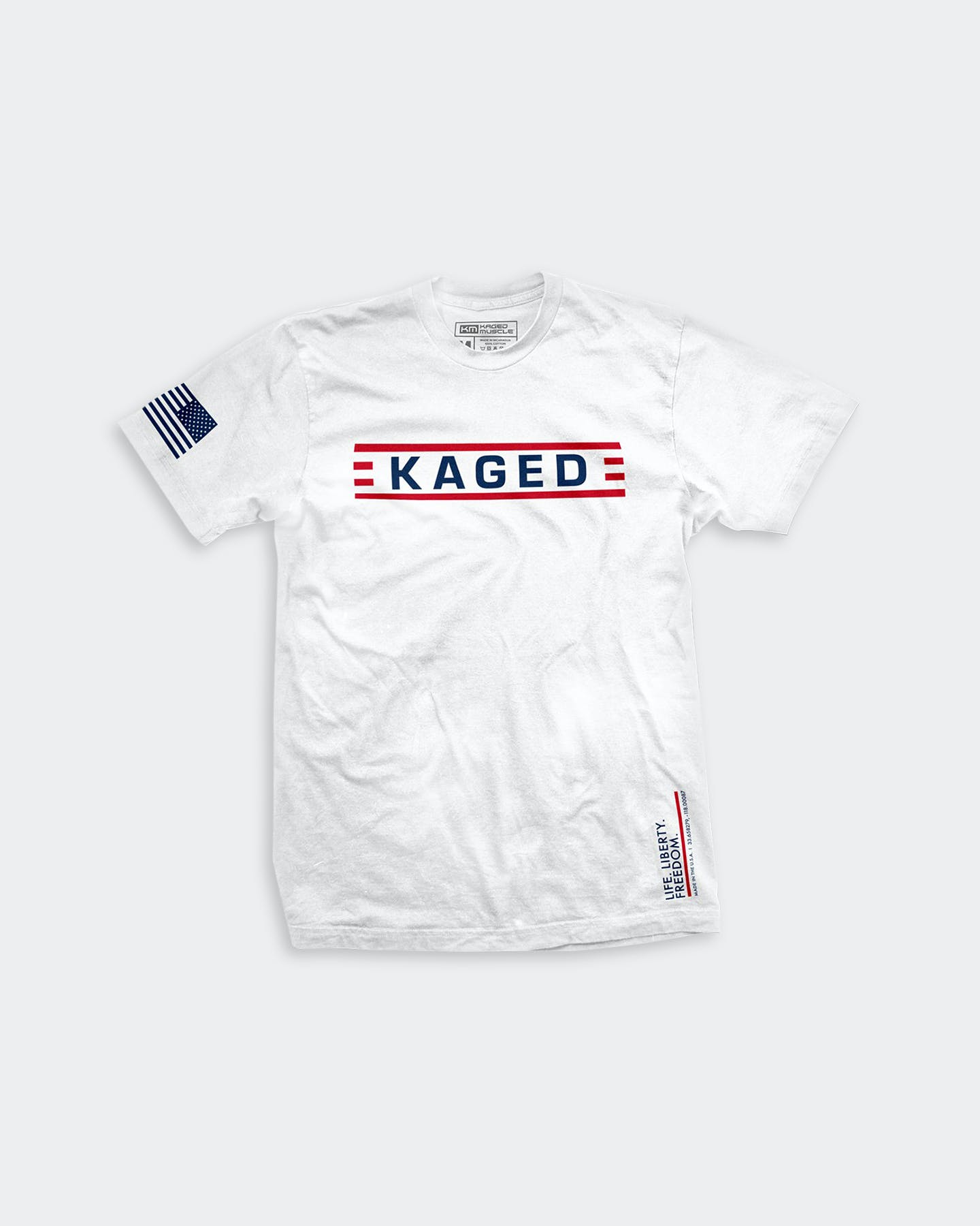 Kaged Kaged Patriot Tee - Bodybuilding.com