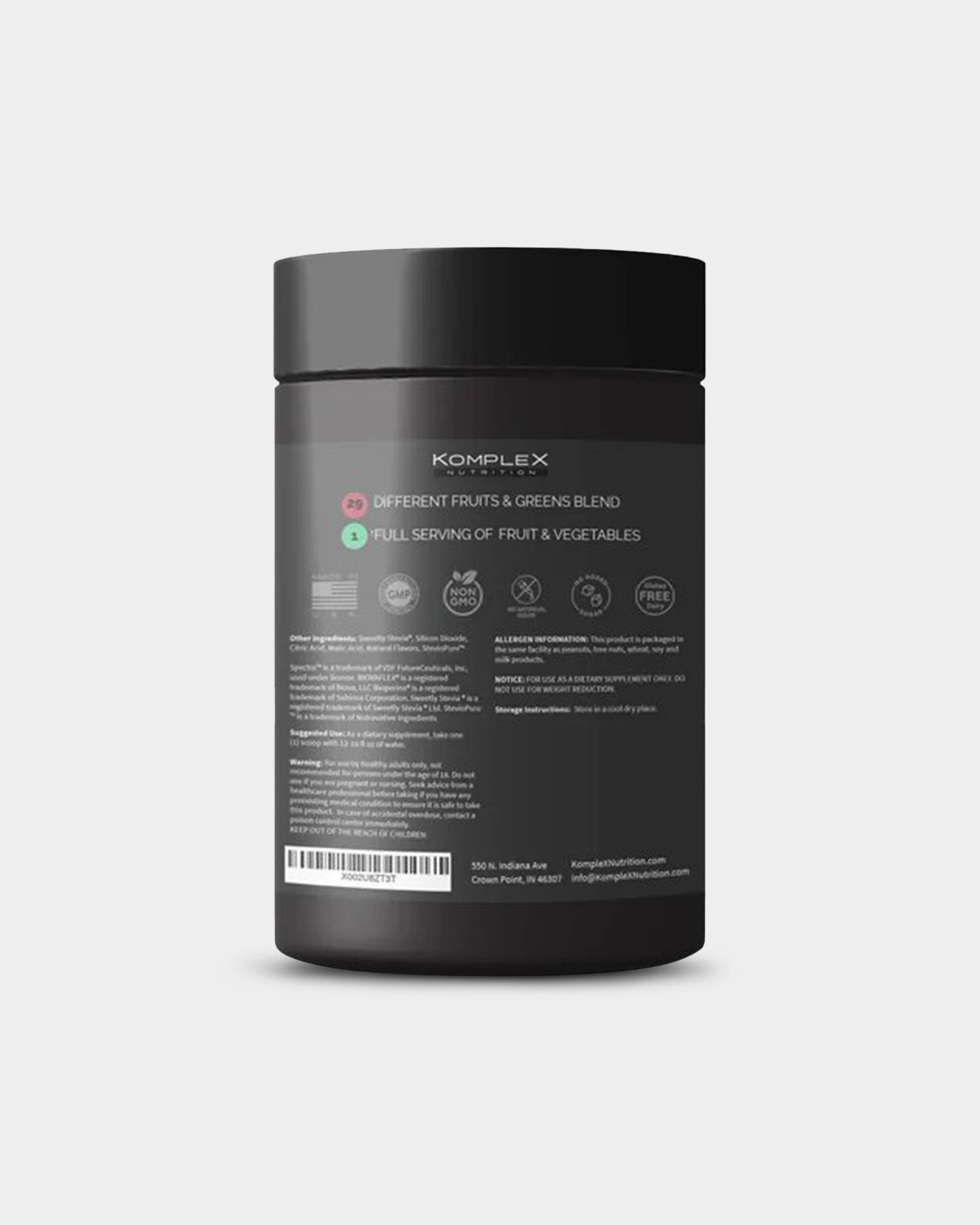 KompleX Nutrition Super Greens & Reds w/ Collagen Peptides - Bodybuilding.com