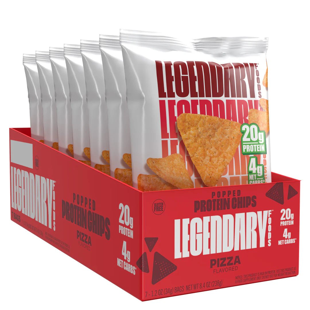 Legendary Foods Popped Protein Chips 7 Pack - Bodybuilding.com