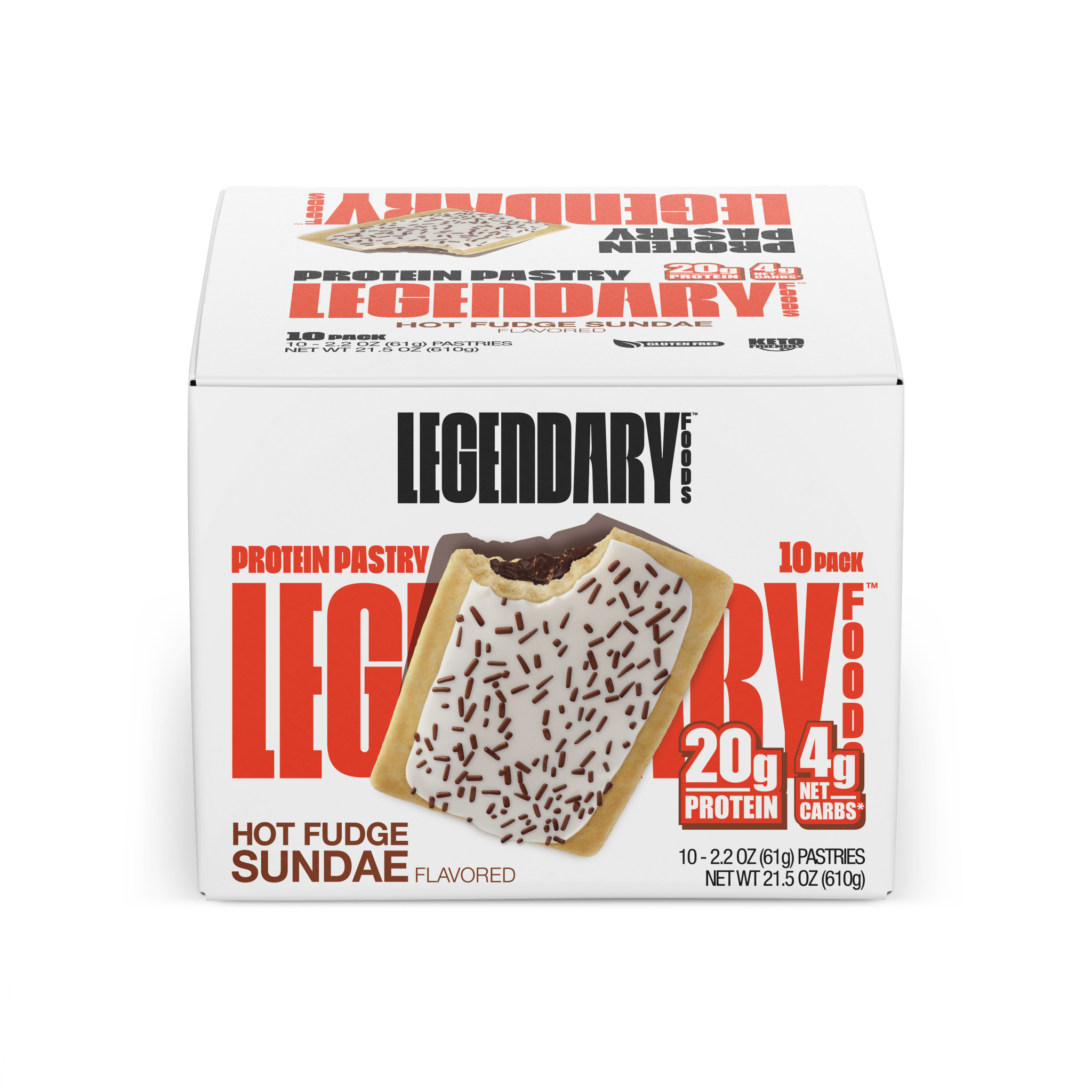 Legendary Foods Protein Pastry 10 Pack - Bodybuilding.com