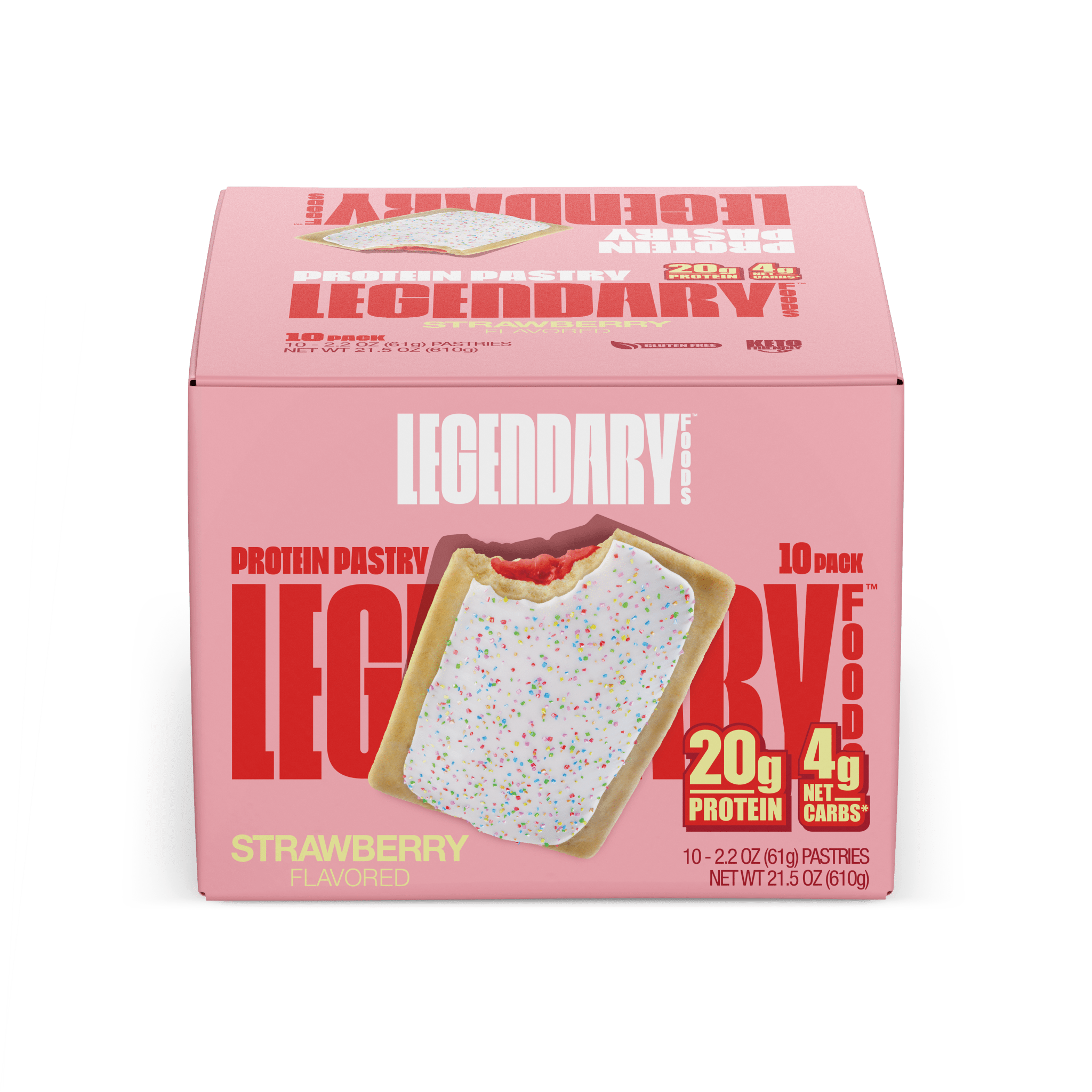 Legendary Foods Protein Pastry 10 Pack - Bodybuilding.com