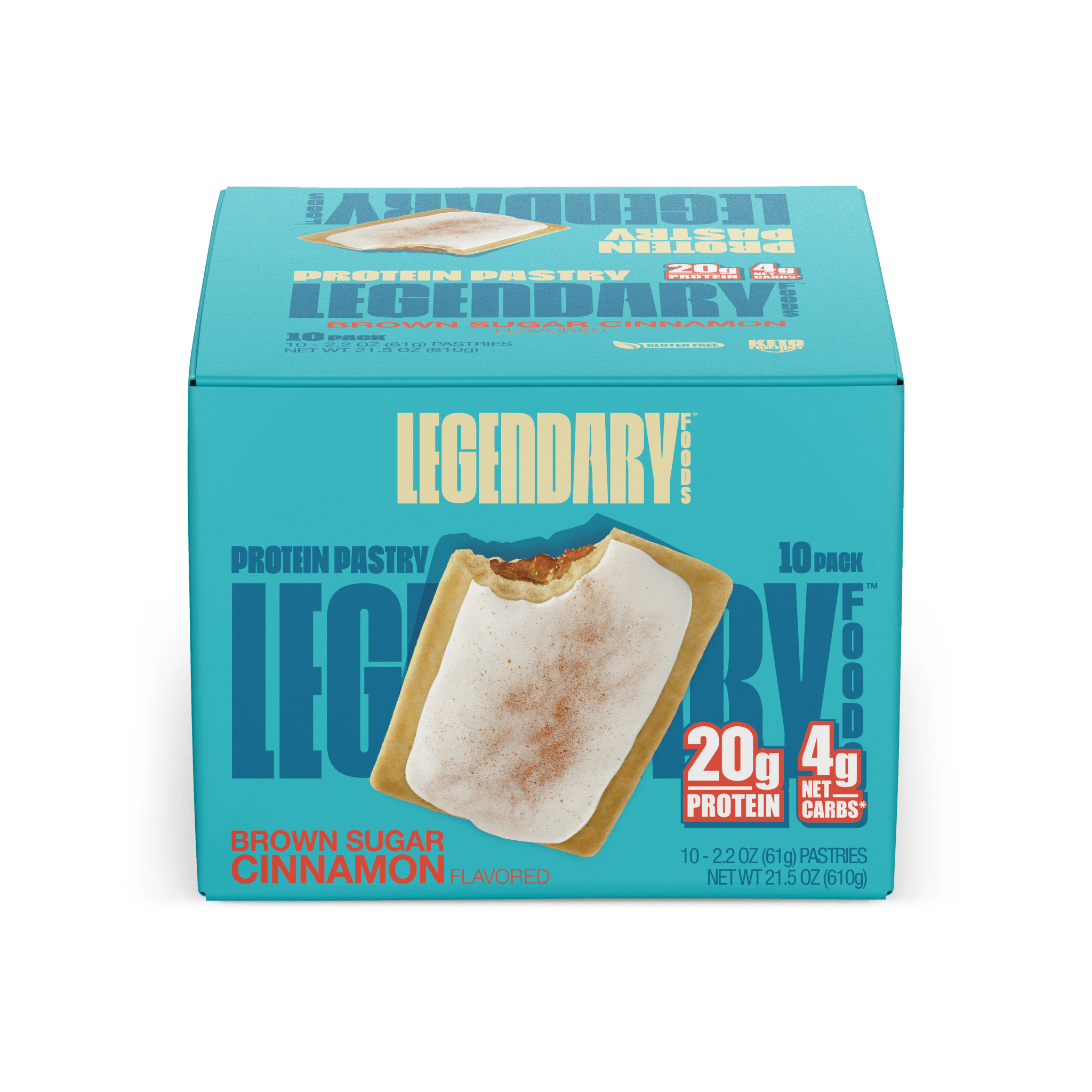 Legendary Foods Protein Pastry 10 Pack - Bodybuilding.com