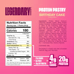 Legendary Foods Protein Pastry 10 Pack - Bodybuilding.com