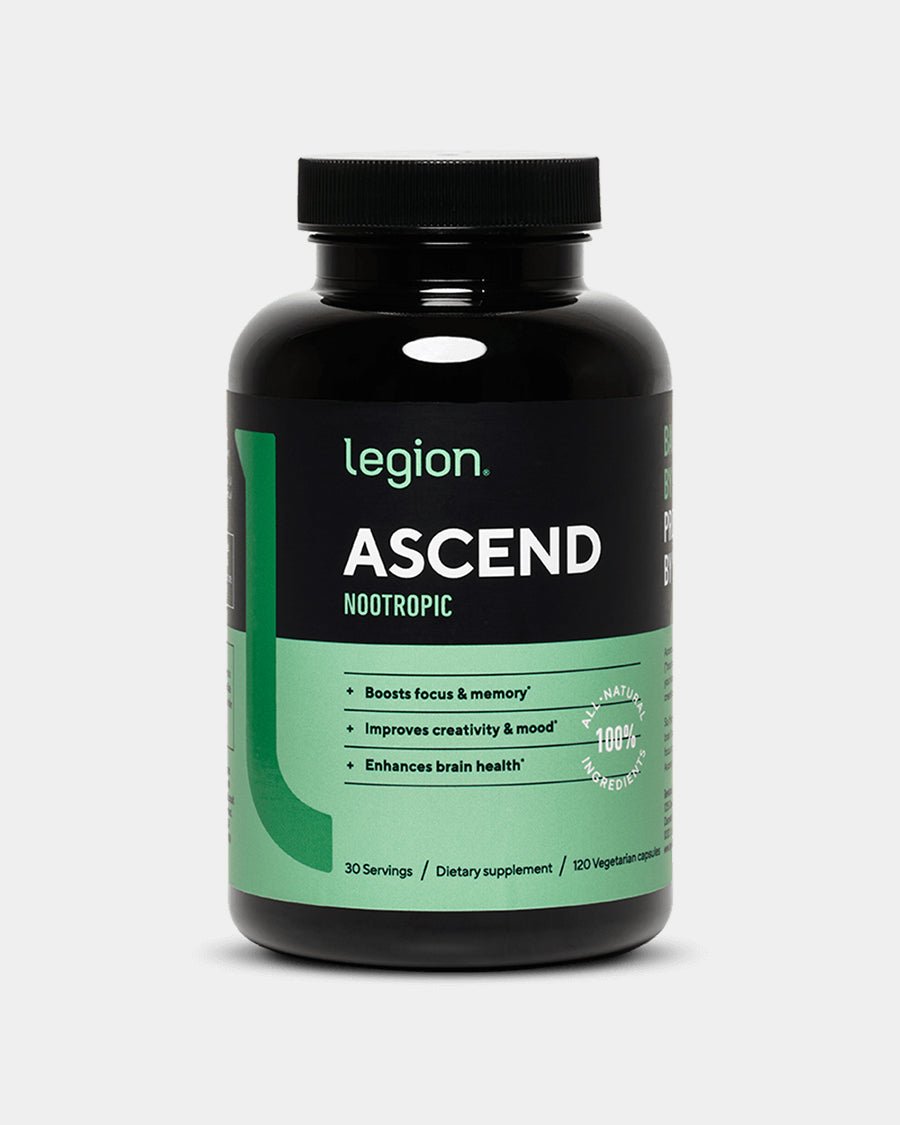 Legion Ascend Nootropic Brain Health Supplement - Bodybuilding.com