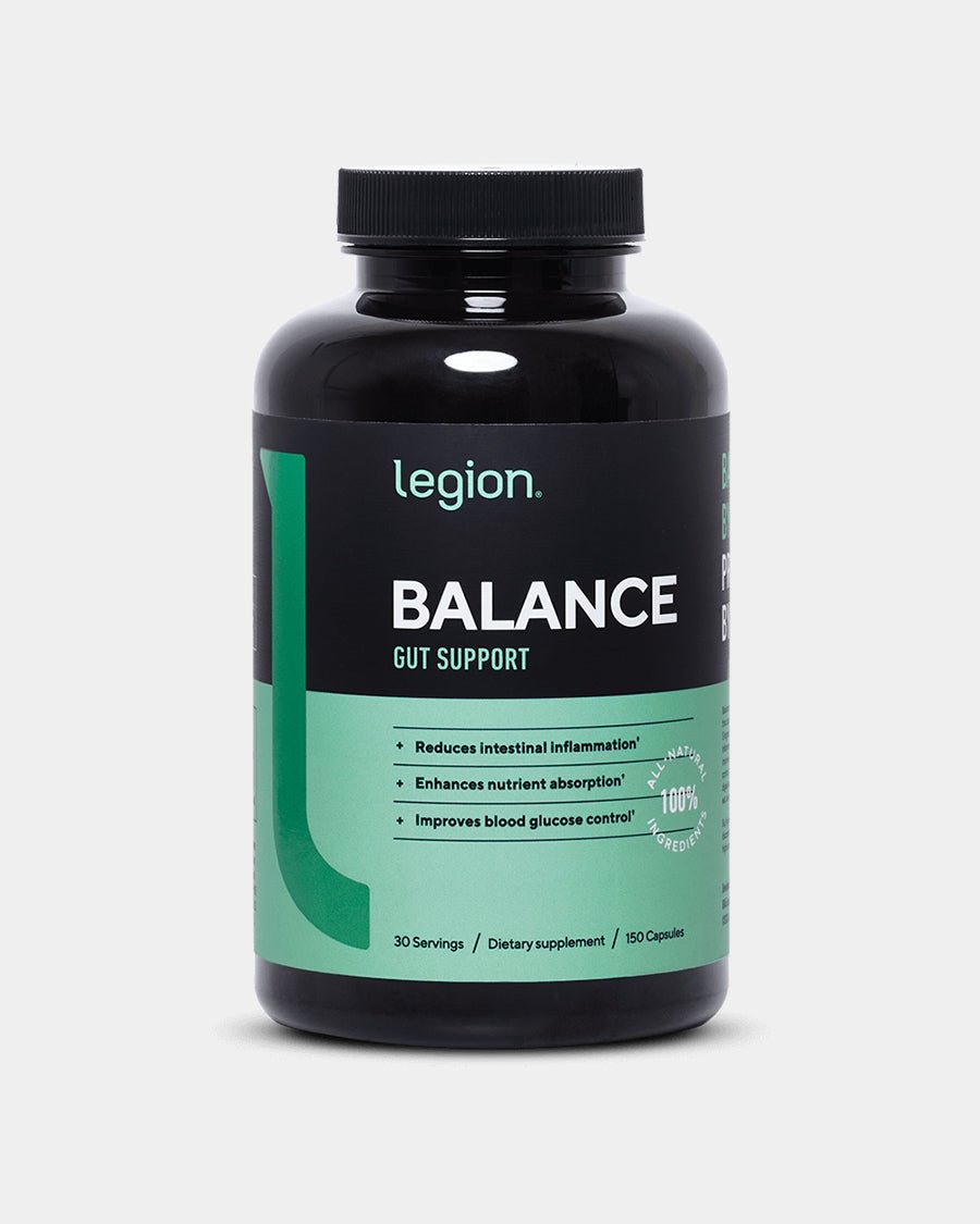 Legion Balance Natural Gut Health Supplement - Bodybuilding.com