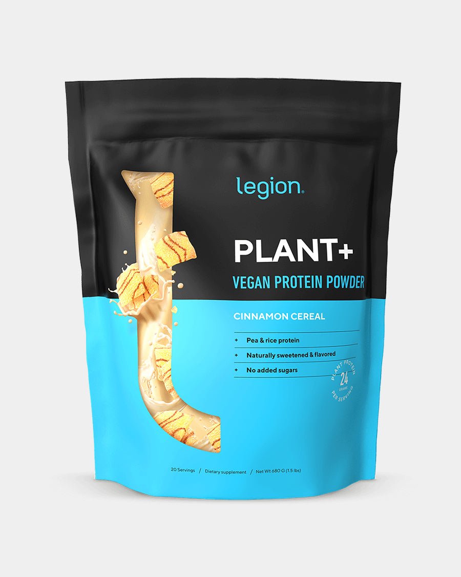 Legion Plant+ All Natural Plant Protein Powder - Bodybuilding.com