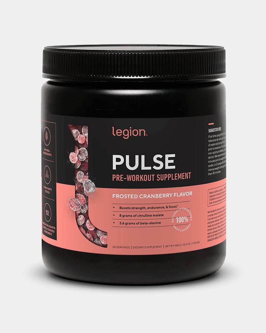 Legion Pulse Pre Workout - Bodybuilding.com