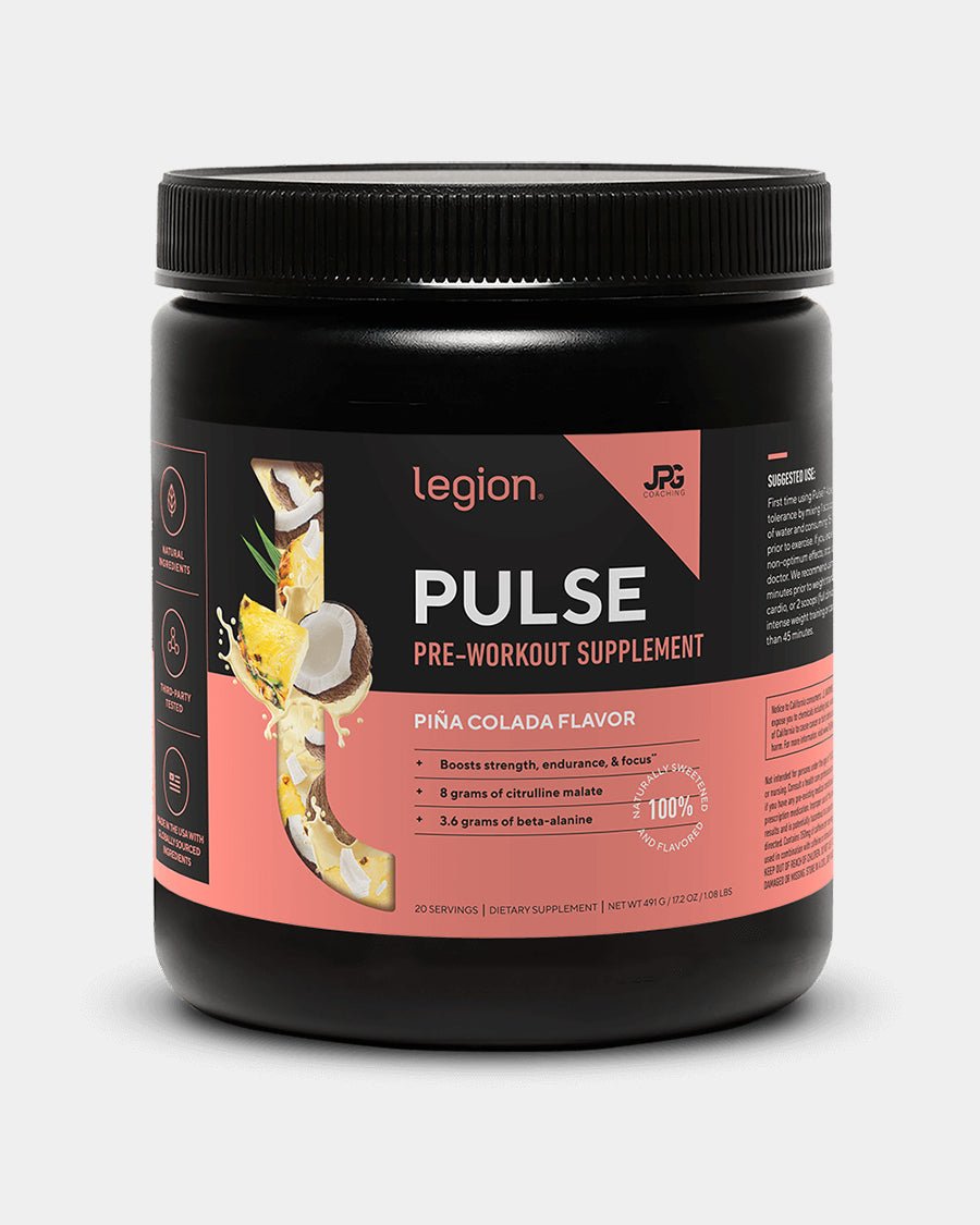 Legion Pulse Pre Workout - Bodybuilding.com