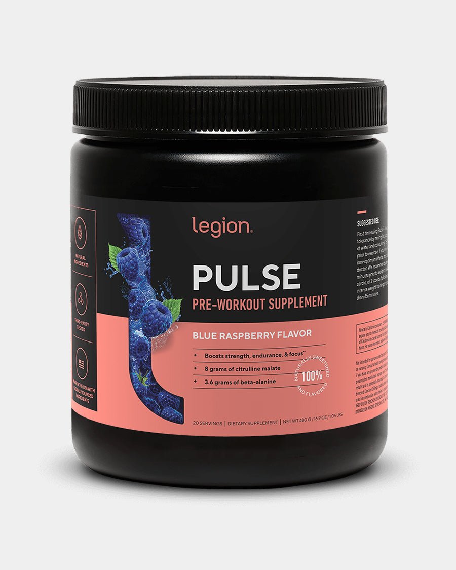 Legion Pulse Pre Workout - Bodybuilding.com