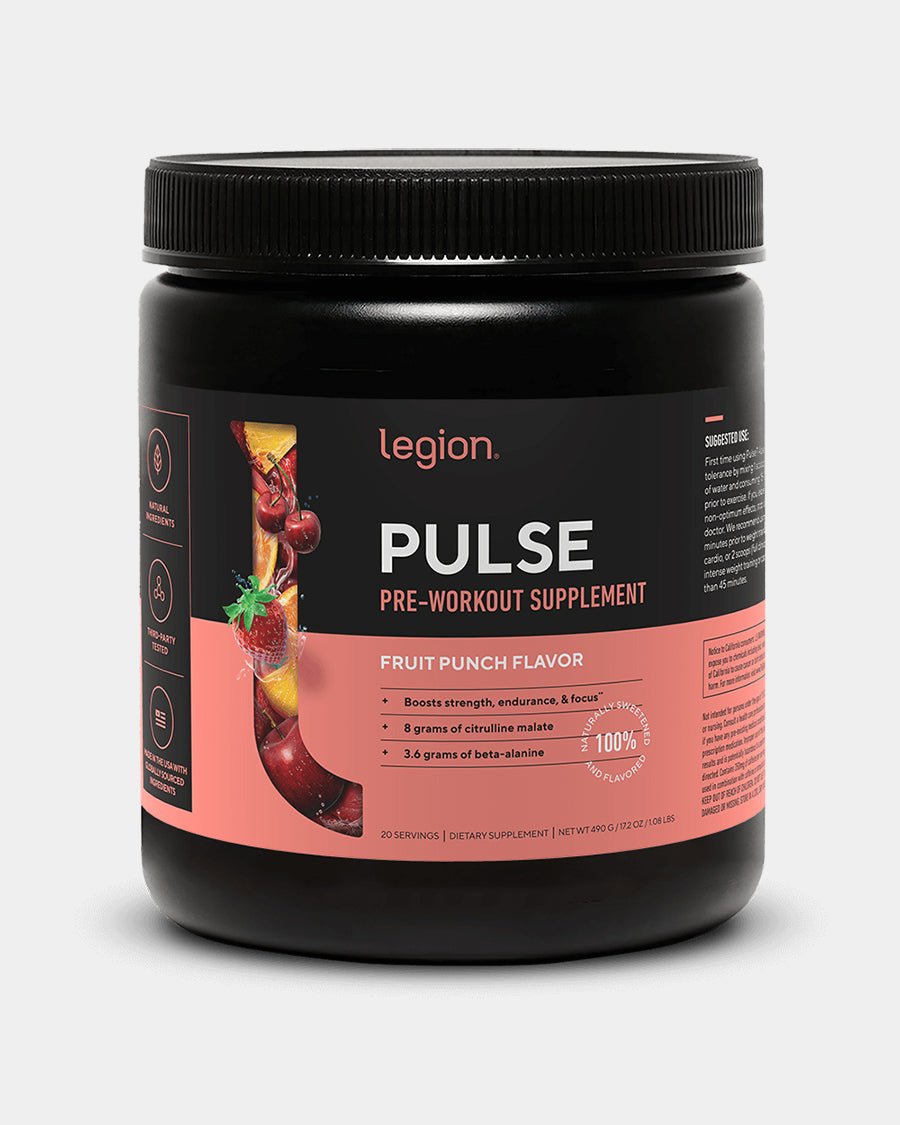 Legion Pulse Pre Workout - Bodybuilding.com