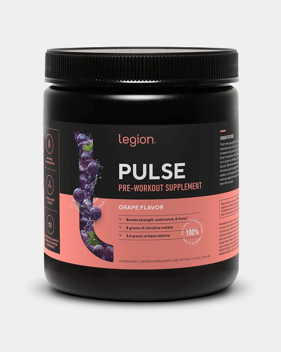 Legion Pulse Pre Workout - Bodybuilding.com