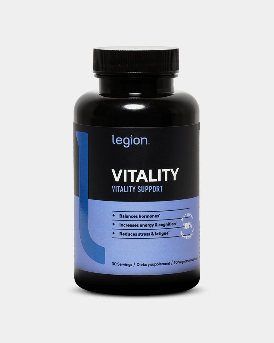 Legion Vitality Natural Wellness Supplement for Increasing Energy - Bodybuilding.com