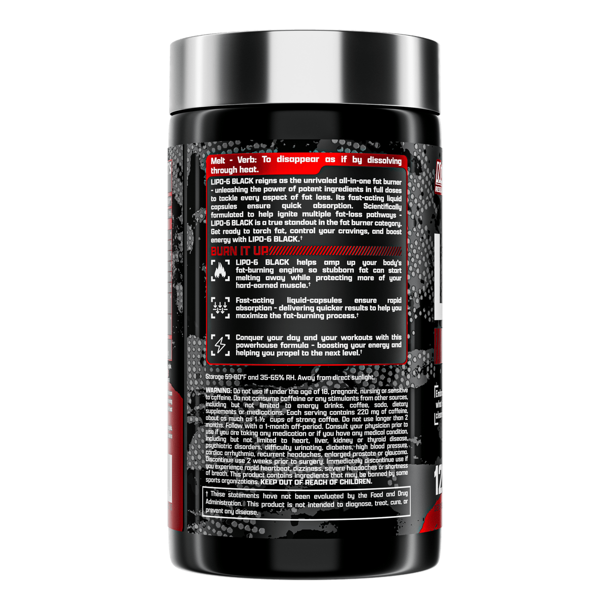LIPO - 6 BLACK - Bodybuilding.com