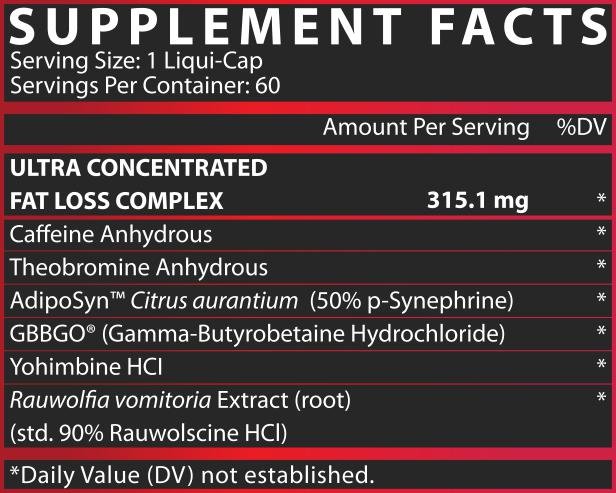 LIPO - 6 BLACK ULTRA CONCENTRATE - Bodybuilding.com