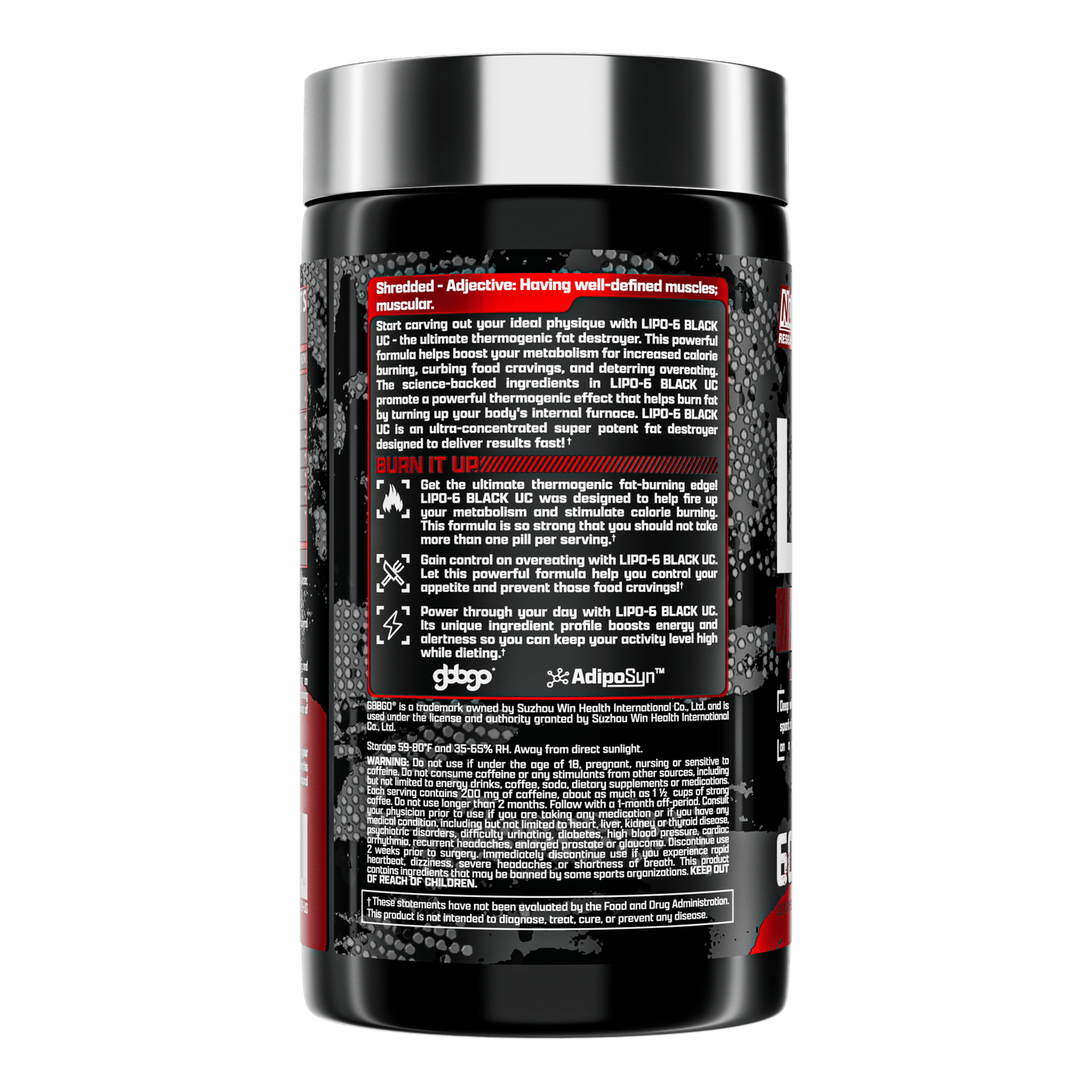 LIPO - 6 BLACK ULTRA CONCENTRATE - Bodybuilding.com