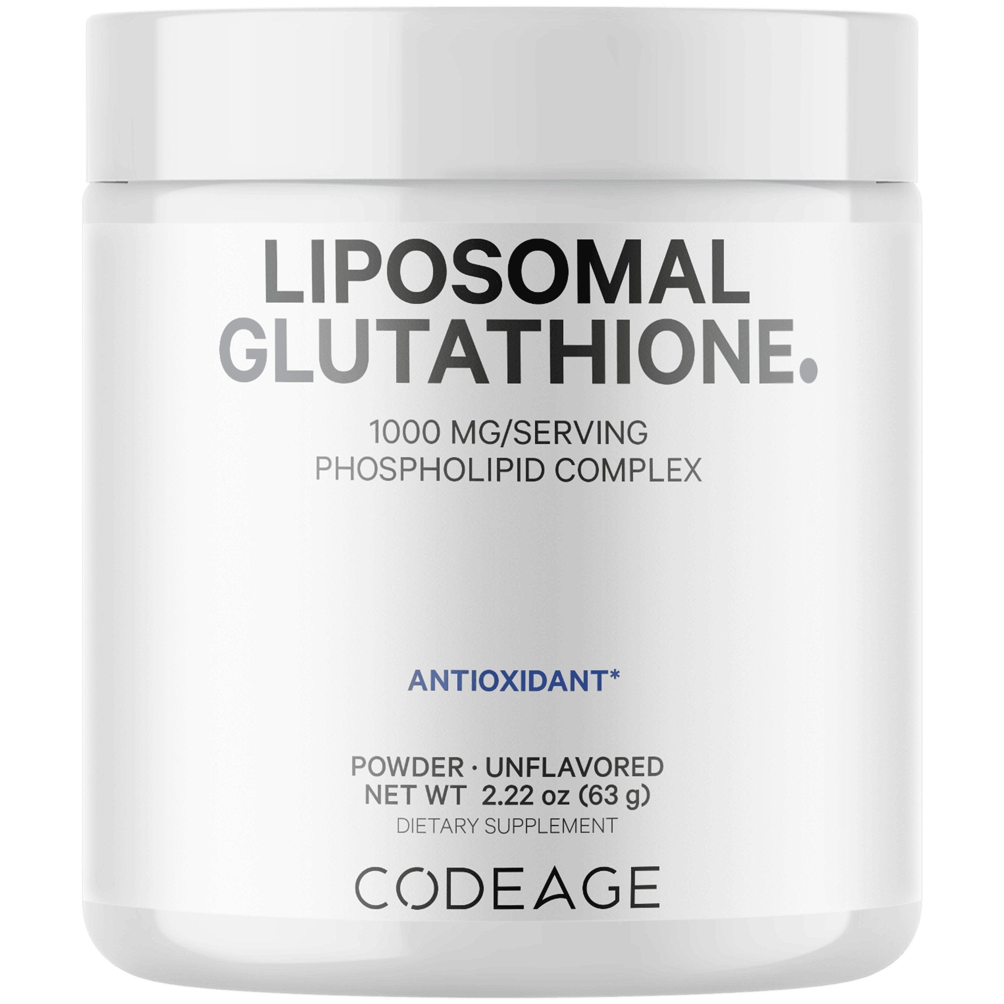 Liposomal Glutathione Powder 1000 mg - Bodybuilding.com