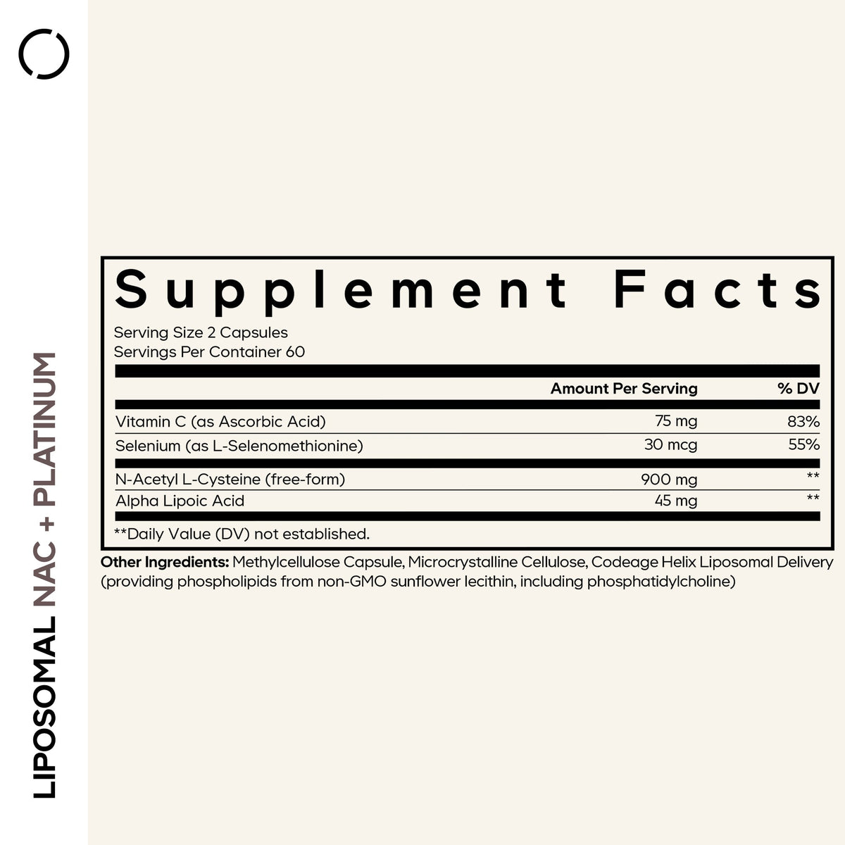 Liposomal NAC+ Platinum - Bodybuilding.com