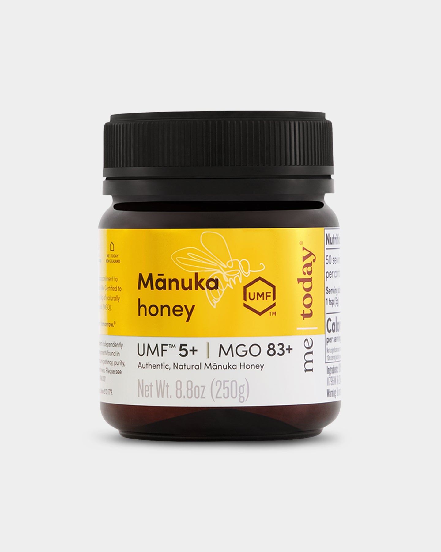 Me Today Manuka UMF 5+ MGO 83+ Honey - Bodybuilding.com