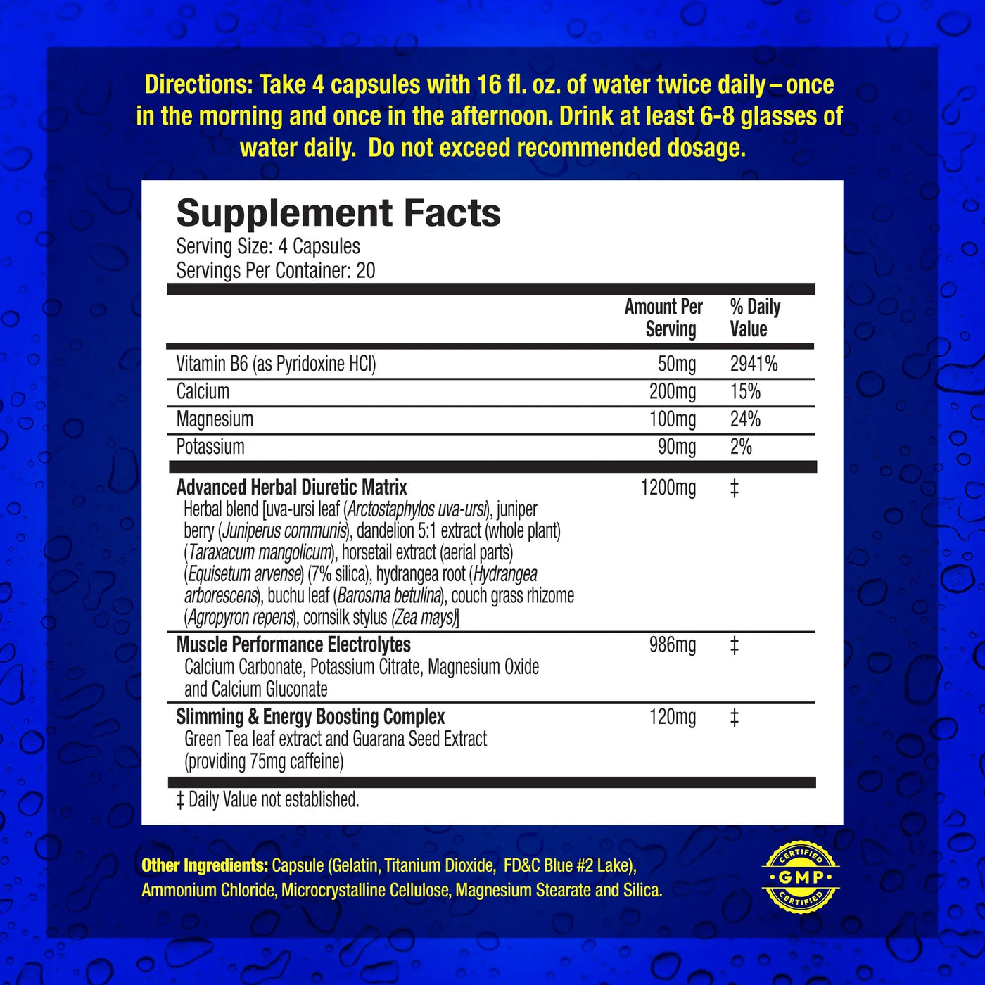 MHP XPEL Herbal Diuretic - Bodybuilding.com