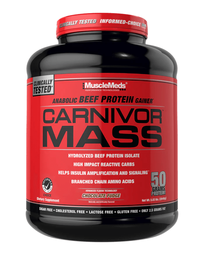 MuscleMass CARNIVOR MASS Weight Gainer - Bodybuilding.com