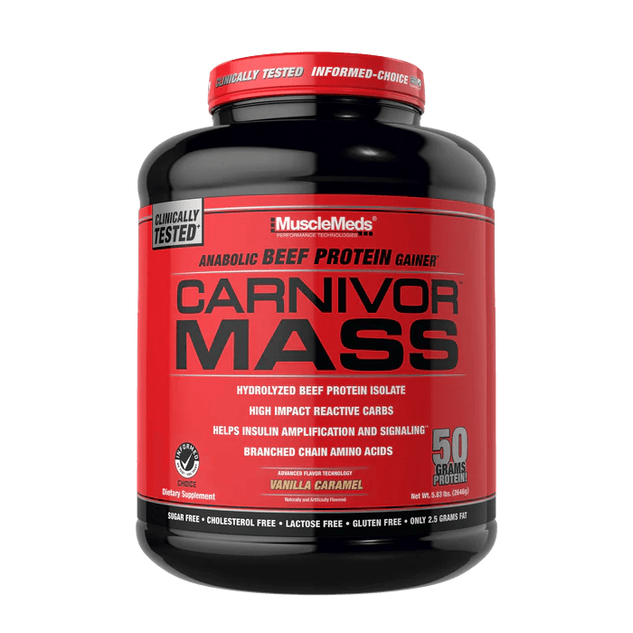 MuscleMass CARNIVOR MASS Weight Gainer - Bodybuilding.com