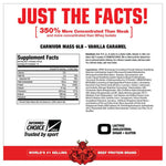 MuscleMass CARNIVOR MASS Weight Gainer - Bodybuilding.com