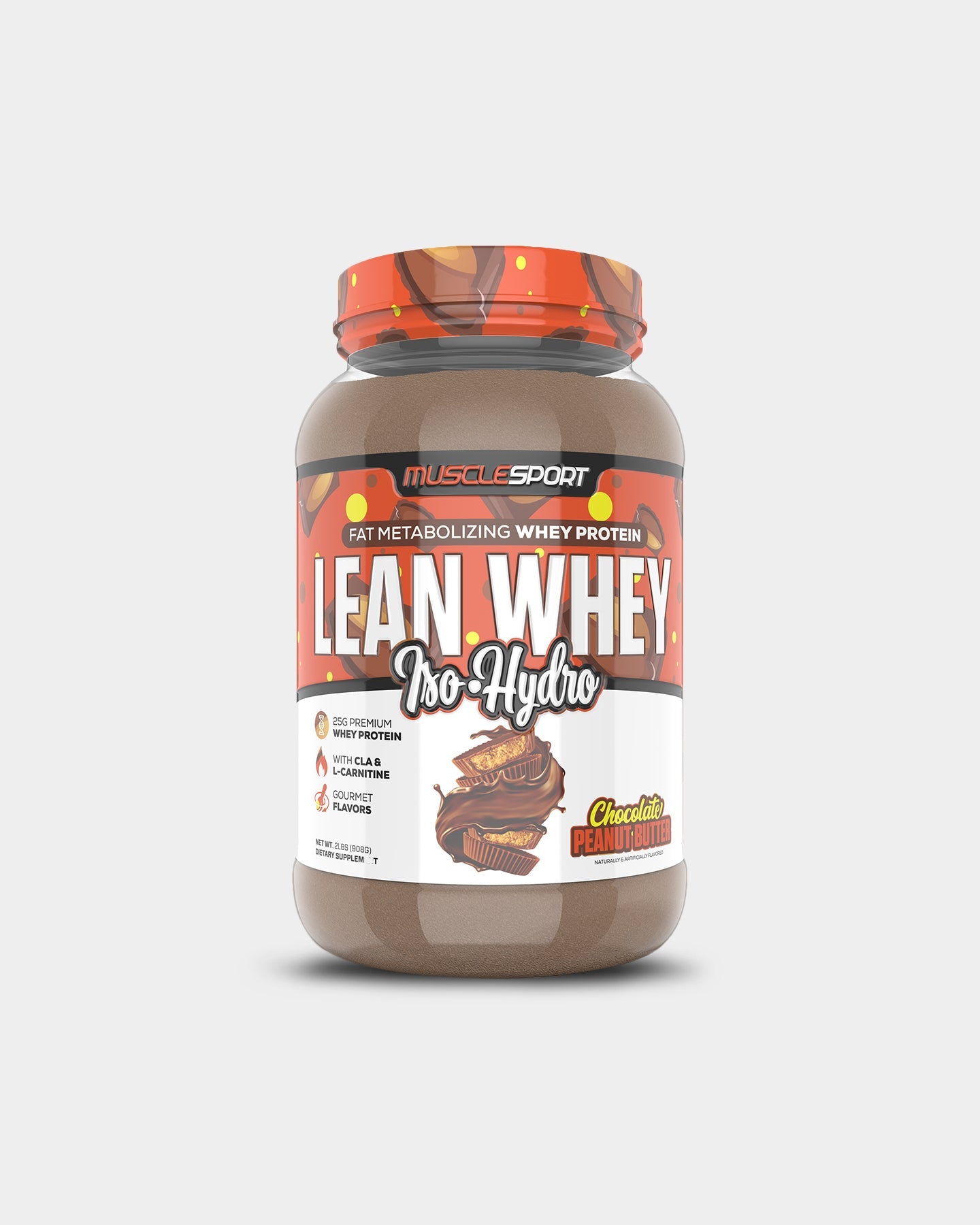 MuscleSport Lean Whey Iso - Hydro - Bodybuilding.com