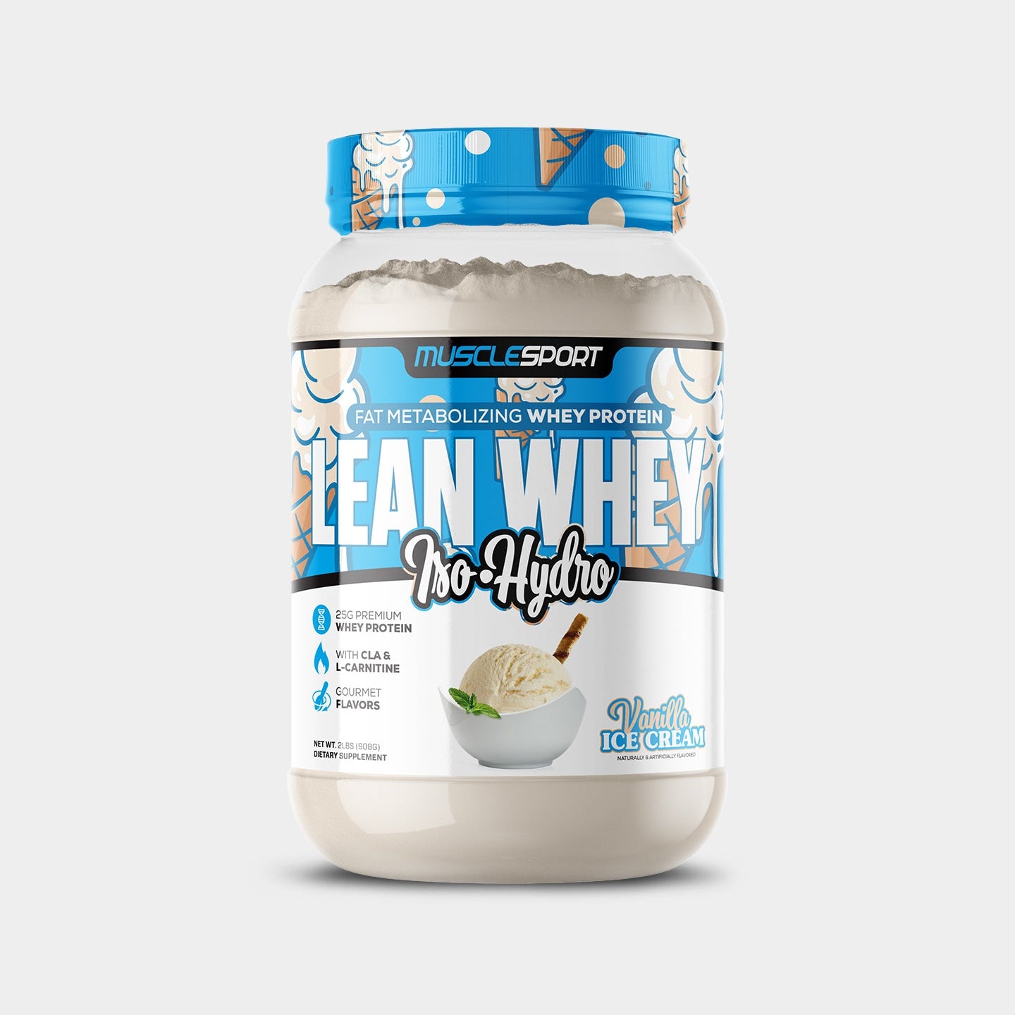 MuscleSport Lean Whey Iso - Hydro - Bodybuilding.com