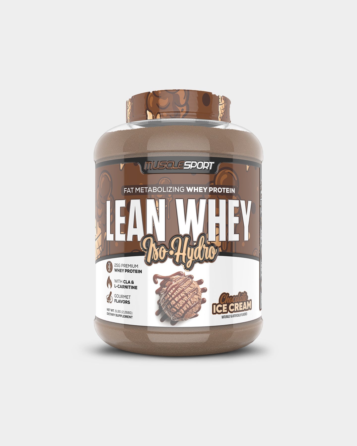 MuscleSport Lean Whey Iso - Hydro - Bodybuilding.com